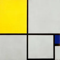 Composition No. II; Composition with Yellow and Blue